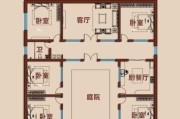 一层四合院图片大全_传统四合院怎么布局