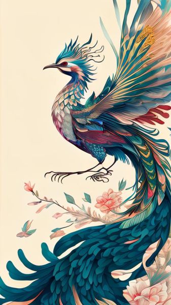 凤凰画图片大全_凤凰画适合挂哪里