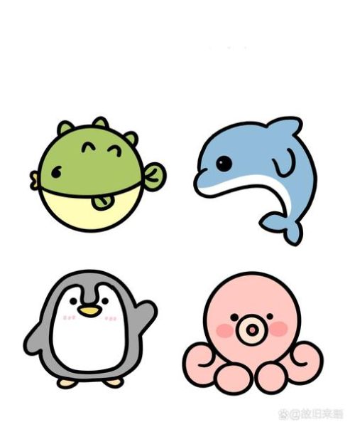 动物简笔画怎么画_动物图片大全简笔画