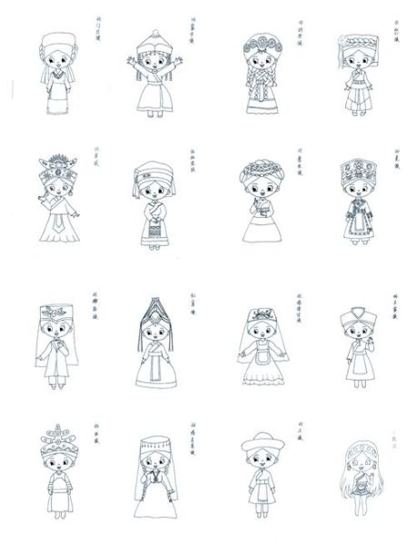 56个民族服饰图片大全_如何快速识别民族服装