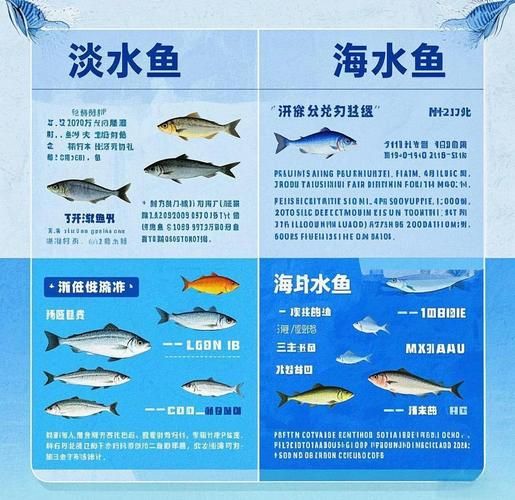 鱼类图片大全_如何分辨淡水鱼与海水鱼