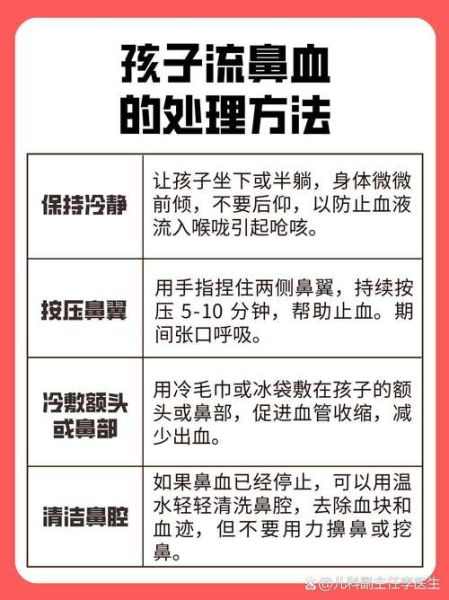 宝宝流鼻血怎么办_最简单止血方法