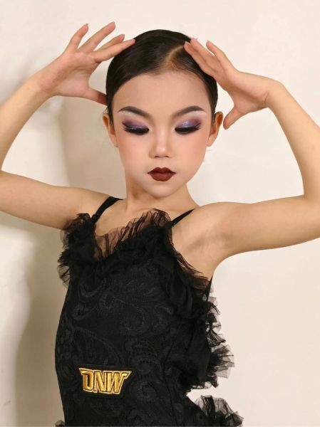 儿童拉丁妆容图片大全_如何画