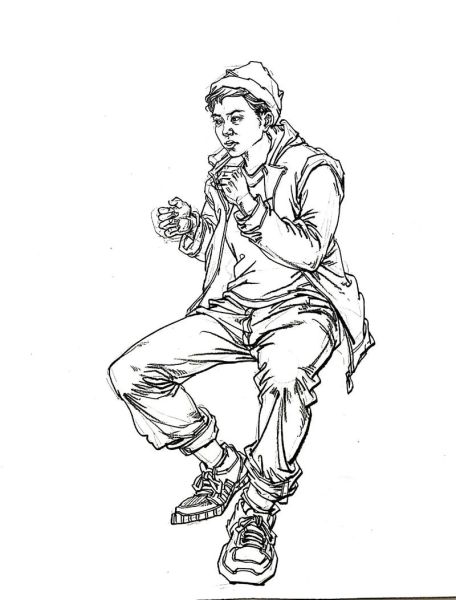 人物速写图片大全_如何快速掌握人物速写技巧