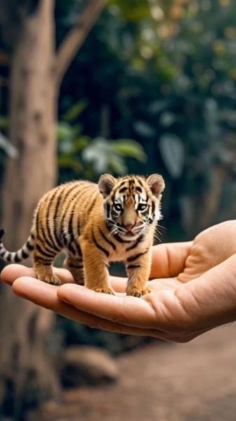 可爱老虎图片大全_哪里找高清无水印