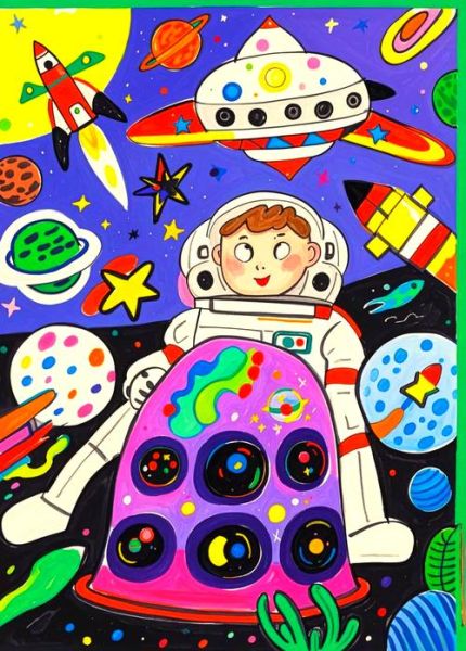 幼儿绘画作品图片大全_如何激发孩子创作灵感