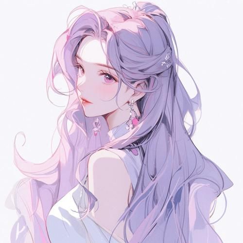紫色头像图片大全_如何挑选高级感头像