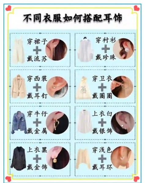 耳环款式有哪些_如何挑选适合自己的耳环