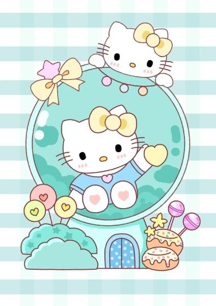 kitty猫图片大全哪里找_kitty猫高清壁纸怎么下载