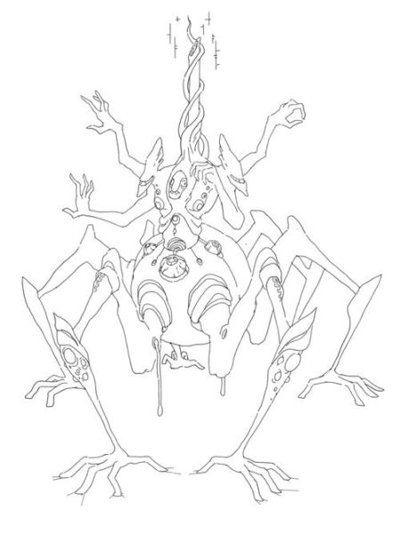 怪物图片大全_如何画恐怖怪物