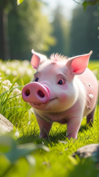 可爱的猪图片大全_小猪图片怎么拍才萌