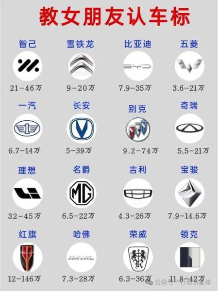 车型标志大全图片_如何快速识别