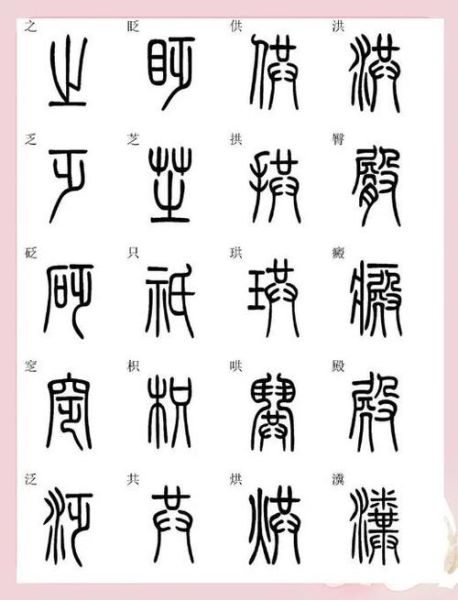 书法字体图片大全_如何快速识别不同书体