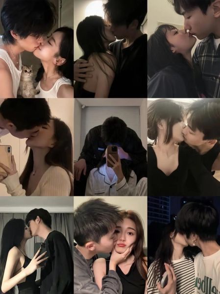 亲嘴图片大全_情侣接吻姿势有哪些