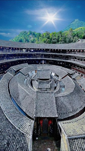 永定土楼图片大全_永定土楼怎么拍才好看