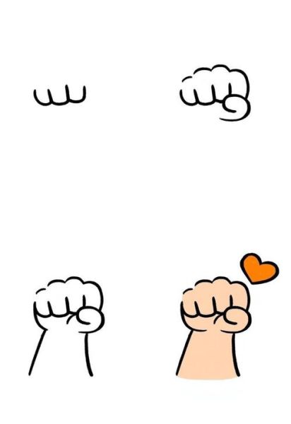 加油手势图片大全_如何正确做出加油动作