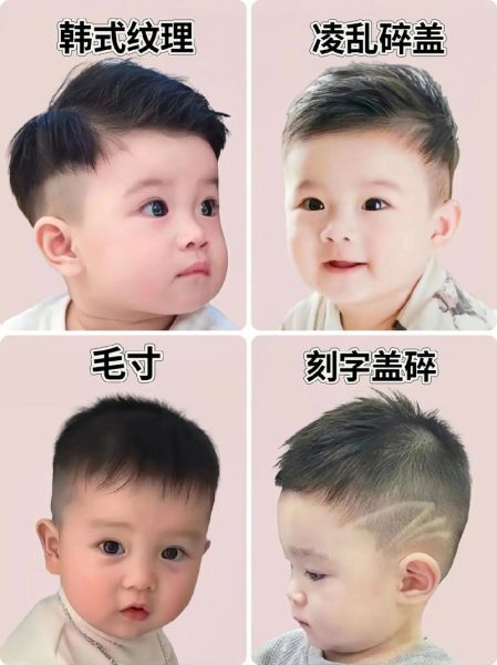 8个月宝宝发型图片_男宝女宝剪什么好看