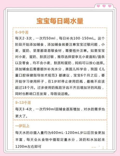 三个月宝宝可以喝水吗_三个月宝宝喝水量是多少