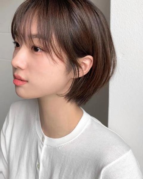 女生短发图片大全_适合圆脸吗