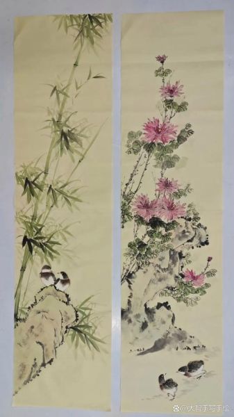 梅兰菊竹图片大全_高清国画壁纸哪里找