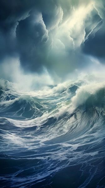 梦到汹涌的大海_代表什么