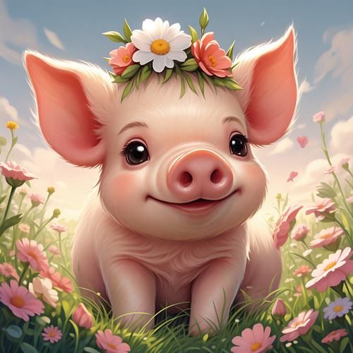 可爱猪图片大全_如何挑选高清萌图