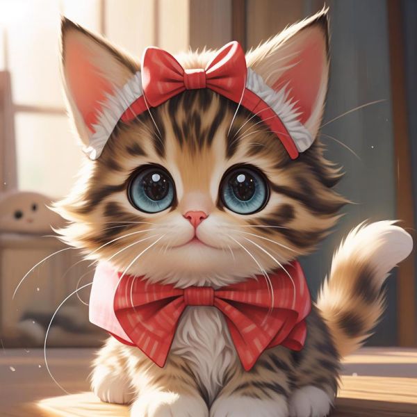 小猫图片大全可爱卡通_哪里找得到高清无水印