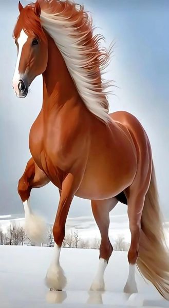 马图片大全可爱_哪里找高清萌马图