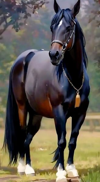 马图片大全可爱_哪里找高清萌马图