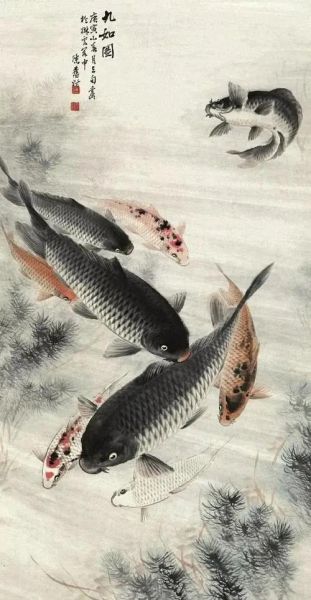 国画鱼图片大全_如何挑选高清作品