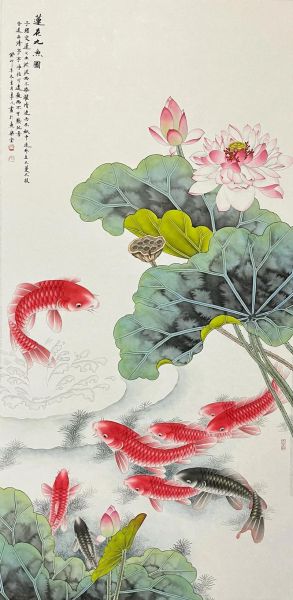 国画鱼图片大全_如何挑选高清作品