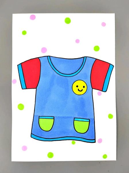 画体恤衫图片大全_怎么自己设计图案