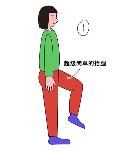 走步图片大全_如何正确走步不伤膝盖