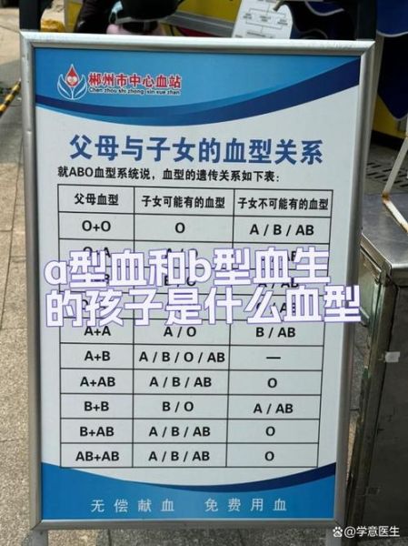 a型和o型生的孩子是什么血型_会溶血吗