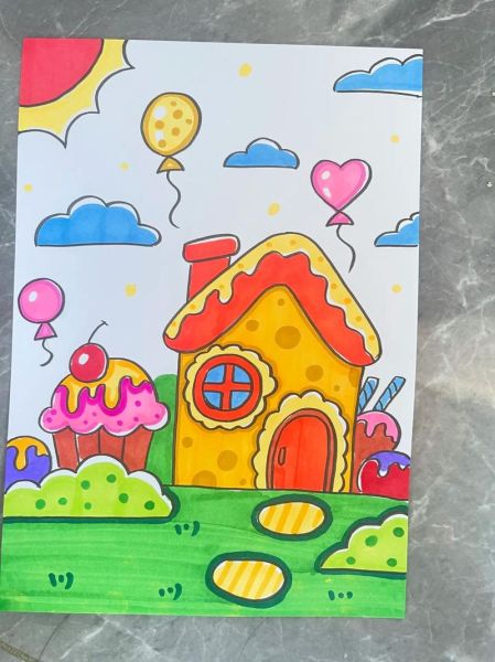 优秀图画作品大全图片_如何欣赏儿童画