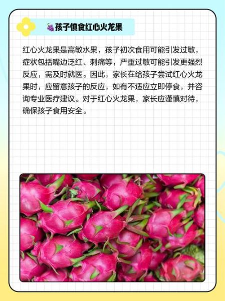 8个月宝宝能吃火龙果吗_火龙果过敏症状