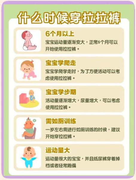 拉拉裤适合多大宝宝穿_什么时候开始换拉拉裤