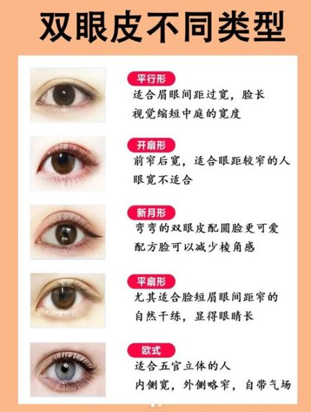 双眼皮图片大全_双眼皮类型有哪些