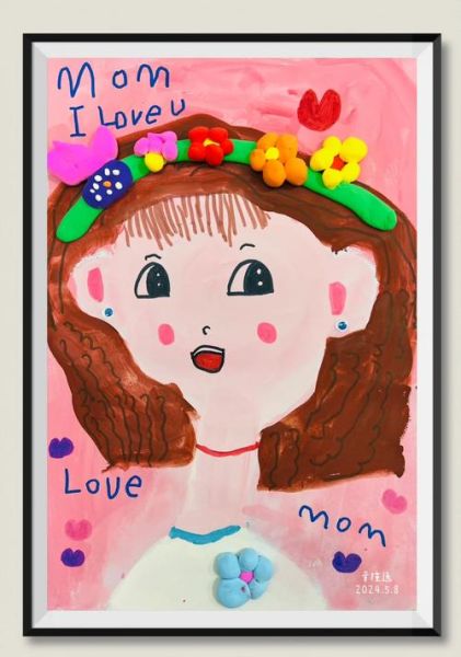 最美妈妈画画图片大全_如何画妈妈简单又漂亮