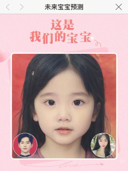 测测未来宝宝长啥样_宝宝长相预测准吗
