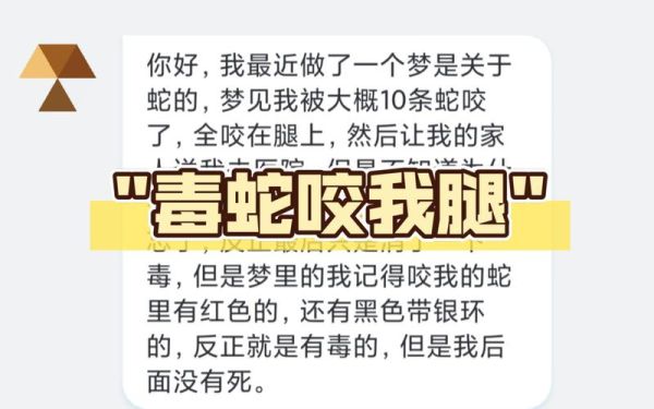 梦到大蛇追我_梦见被蛇追是什么意思
