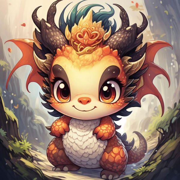 龙宝宝图片高清壁纸哪里下载_龙宝宝卡通头像怎么画