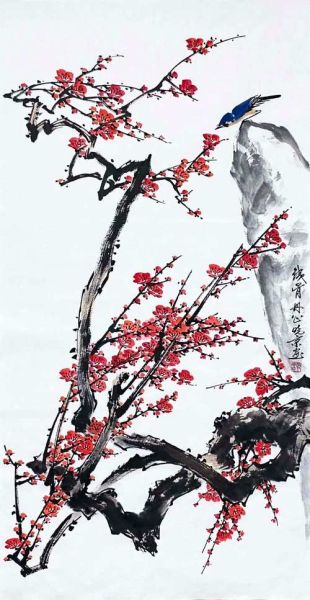 国画梅花图片大全_如何挑选高清大图