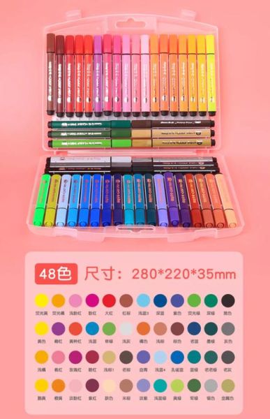 水彩笔图片大全_水彩笔怎么选