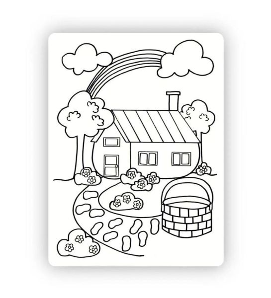 填色画图片大全_如何挑选适合孩子的填色模板