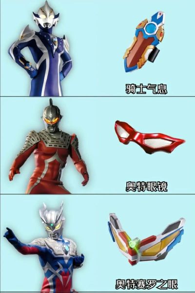奥特曼变身器大全图片_变身器功能区别
