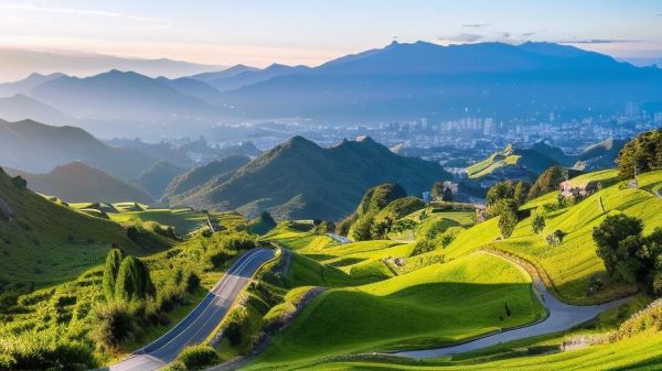 山丘图片大全哪里找_如何拍出层次感山丘照片