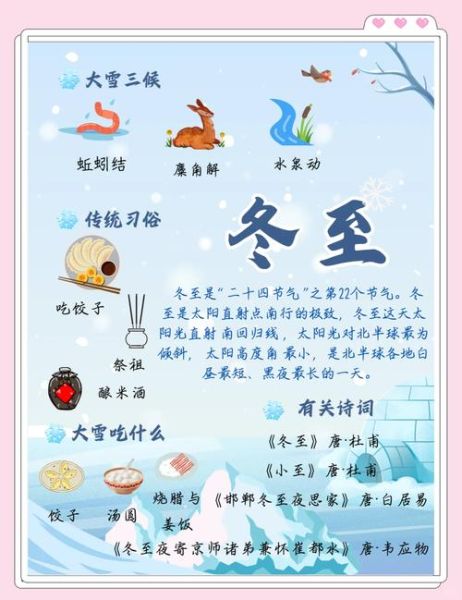 冬至图片大全_冬至习俗有哪些