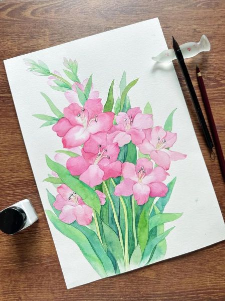 水彩画图片大全_水彩画入门教程