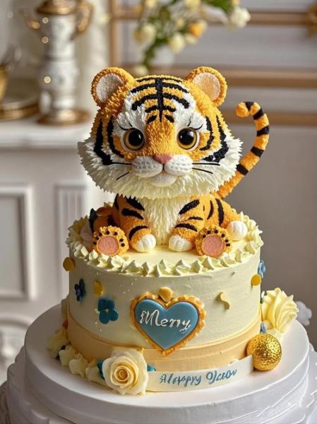 卡通蛋糕图片大全_怎么做卡通蛋糕